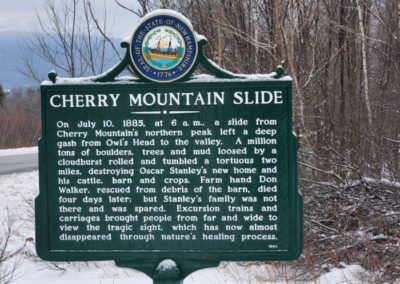 Jefferson, Cherry Mountain Slide