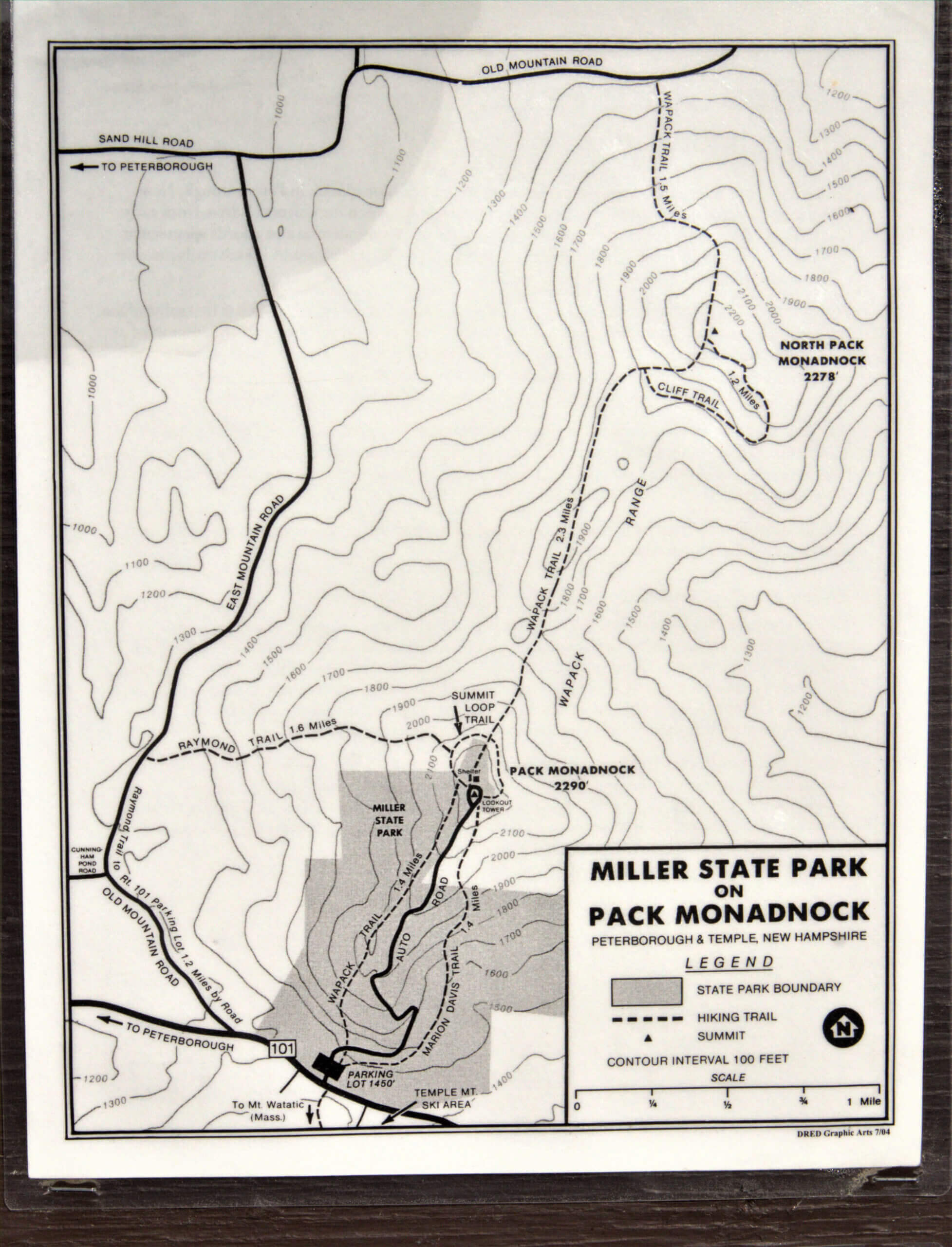 Miller State Park / Pack Monadnock