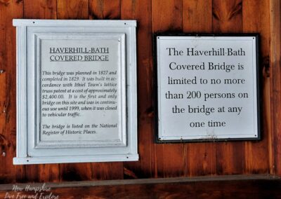 Haverhill Bath Covered Bridge, Bath