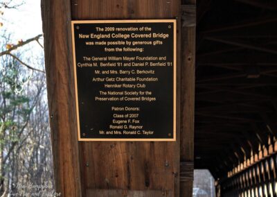 New England College Covered Bridge, Henniker