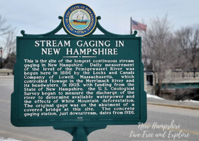 Plymouth, Stream Gaging in NH