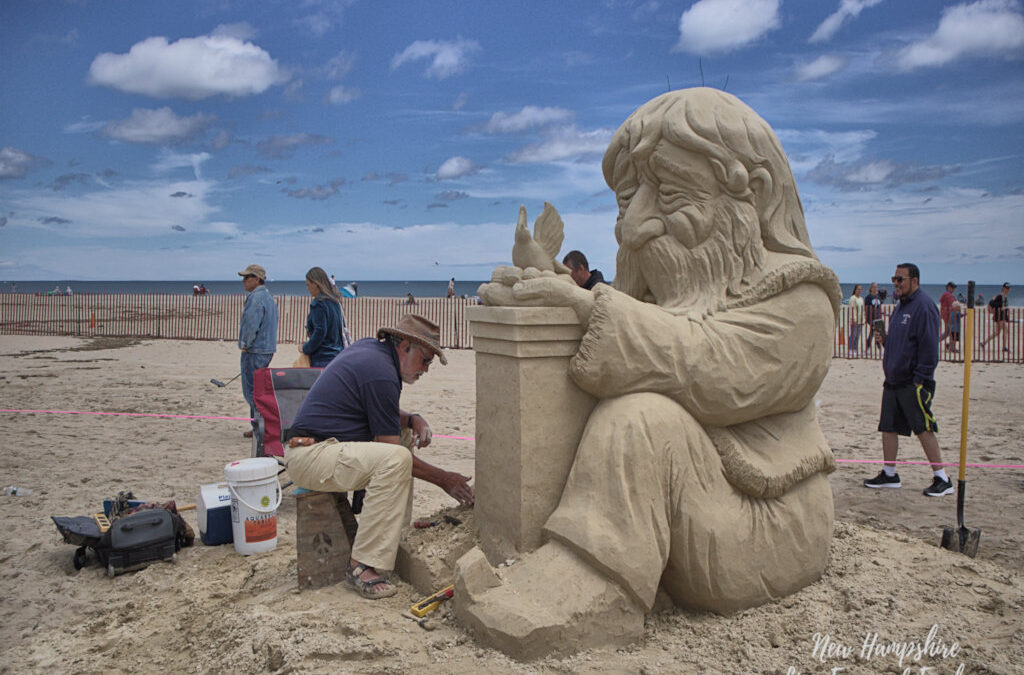 Hampton Beach Sandsculpting