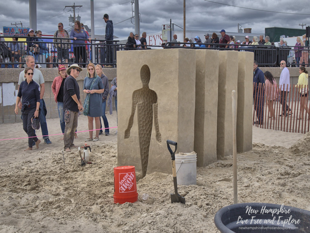 Hampton Beach Sandsculpting