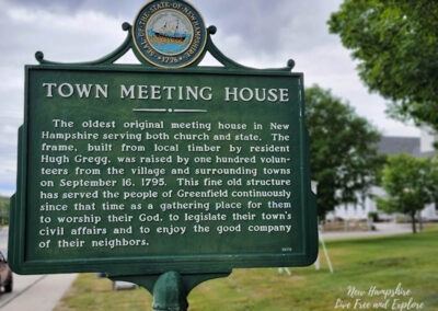 Greenfield, Town Meeting House