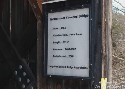 McDermott Covered Bridge, Langdon