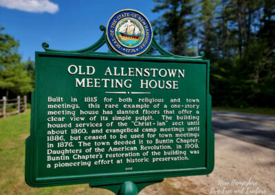 Allenstown, Old Allenstown Meeting House